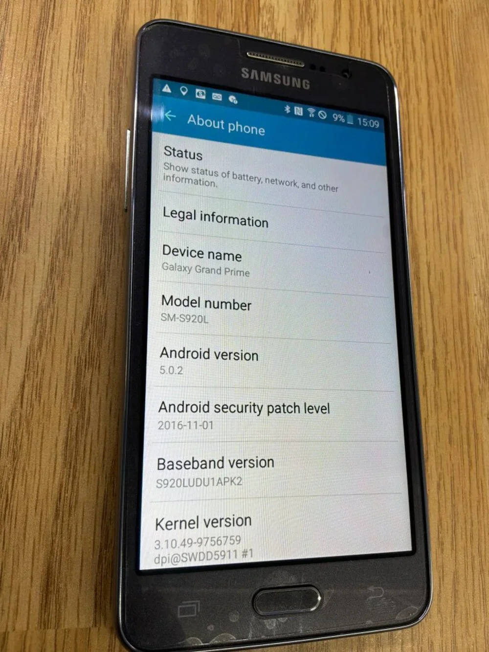 Samsung Galaxy Grand Prime SM-S920L Android Smartphone Fully Tested